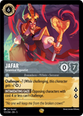 Jafar - Tyrannical Hypnotist Disney Lorcana card