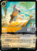 Bolt - Superdog Disney Lorcana card