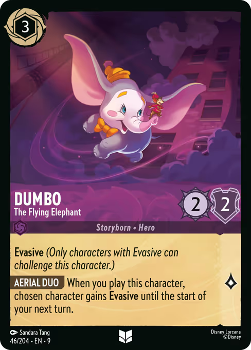 Dumbo - The Flying Elephant Disney Lorcana card
