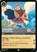 Hercules - Unwavering Demigod Disney Lorcana card