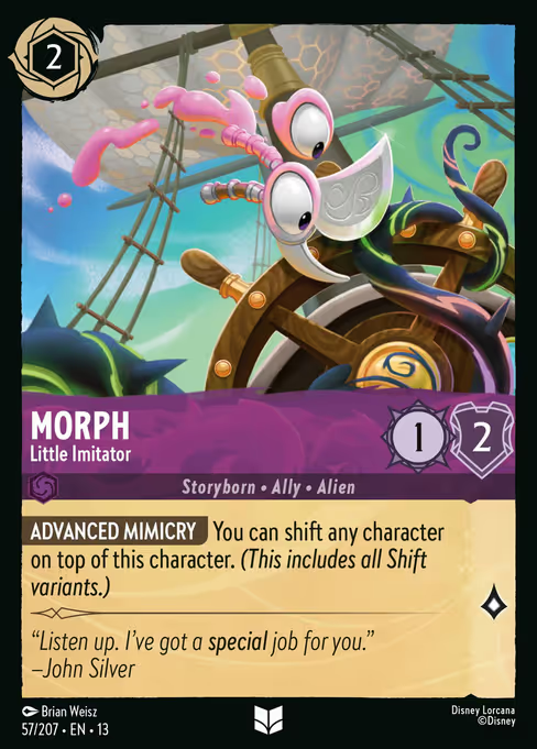 Morph - Little Imitator Disney Lorcana card