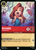 Roxanne - Powerline Fan Disney Lorcana card
