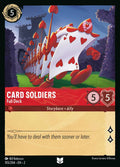 Card Soldiers - Full Deck Disney Lorcana card