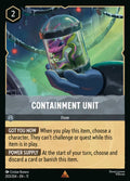 Containment Unit Disney Lorcana card