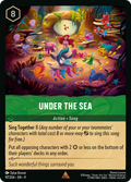 Under the Sea Disney Lorcana card