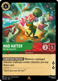 Mad Hatter - Unruly Eccentric Disney Lorcana card
