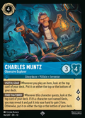 Charles Muntz - Obsessive Explorer Disney Lorcana card