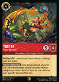 Tigger - Hunny Barbarian Disney Lorcana card