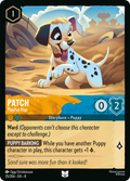 Patch - Playful Pup Disney Lorcana card