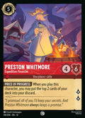 Preston Whitmore - Expedition Financier Disney Lorcana card