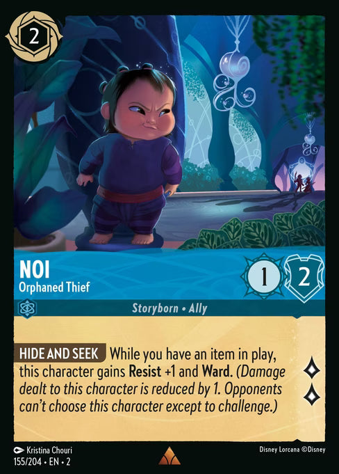 Noi - Orphaned Thief Disney Lorcana card