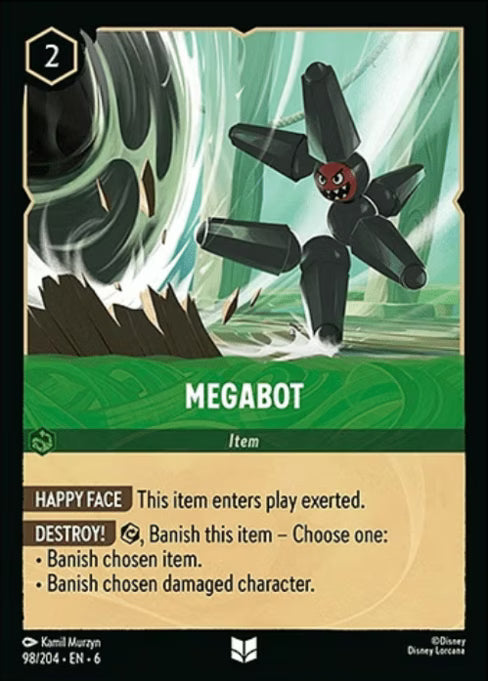 MegaBot Disney Lorcana card