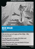 Nick Wilde - "Wily Fox" Disney Lorcana card
