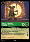 Mickey Mouse - Artful Rogue Disney Lorcana card