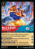 Belle & Beast - Certain as the Sun Disney Lorcana card