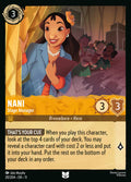 Nani - Stage Manager Disney Lorcana card