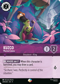 Kuzco - Wanted Llama Disney Lorcana card