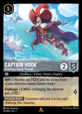Captain Hook - Thinking a Happy Thought Disney Lorcana card
