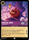 Magical Maid - Feather Duster Disney Lorcana card