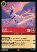 Olaf - Snowman of Action Disney Lorcana card