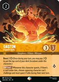 Gaston - Frightful Bully Disney Lorcana card