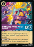 Winnie The Pooh & Piglet - Hunny Mages Disney Lorcana card