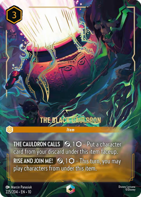 The Black Cauldron Disney Lorcana card