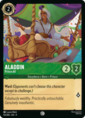Aladdin - Prince Ali Disney Lorcana card