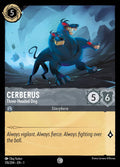 Cerberus - Three-Headed Dog Disney Lorcana card