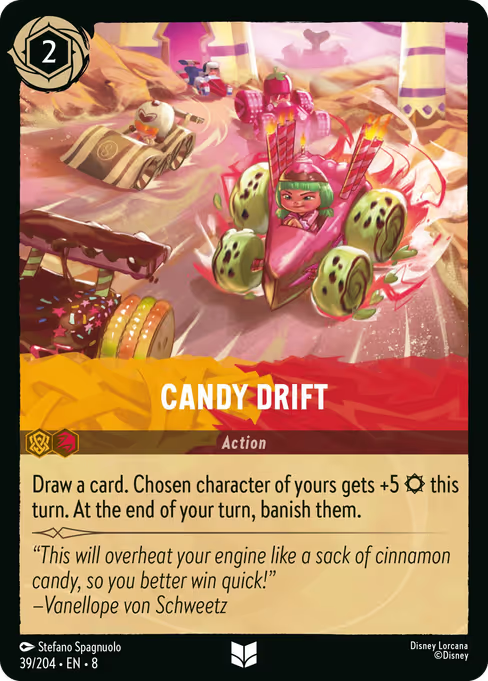 Candy Drift Disney Lorcana card