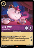 Mrs. Potts - Enchanted Teapot Disney Lorcana card