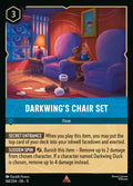 Darkwing's Chair Set Disney Lorcana card
