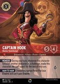 Captain Hook - Master Swordsman Disney Lorcana card