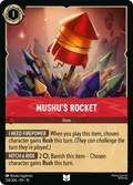 Mushu's Rocket Disney Lorcana card