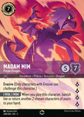 Madam Mim - Purple Dragon Disney Lorcana card