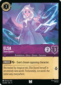 Elsa - Snow Queen Disney Lorcana card