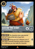 Gustav the Giant - Terror of the Kingdom Disney Lorcana card