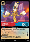 Lumiere - Fired Up Disney Lorcana card