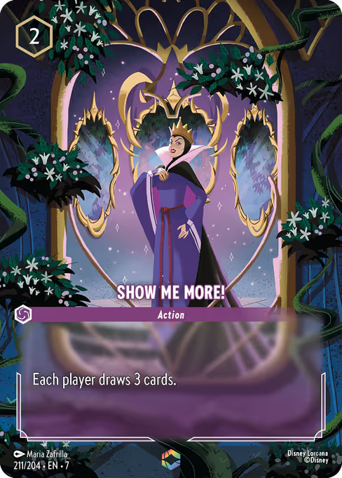 Show Me More! Disney Lorcana card