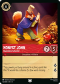 Honest John - Shameless Schemer Disney Lorcana card