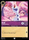 Olaf - Friendly Snowman Disney Lorcana card