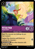 Peter Pan - Shadow Finder Disney Lorcana card