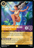 Pocahontas & Meeko - Adventurous Friends Disney Lorcana card