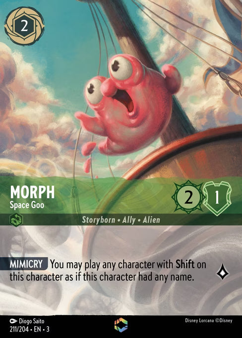 Morph - Space Goo Disney Lorcana card