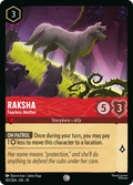 Raksha - Fearless Mother Disney Lorcana card