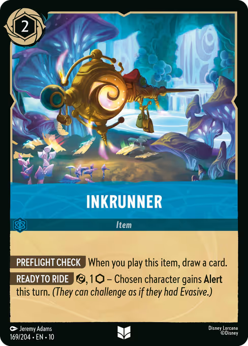 Inkrunner Disney Lorcana card