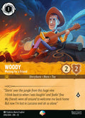Woody - Waiting for a Friend Disney Lorcana card