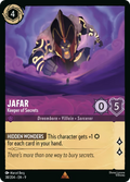 Jafar - Keeper of Secrets Disney Lorcana card
