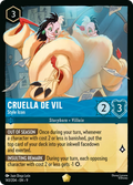 Cruella De Vil - Style Icon Disney Lorcana card