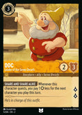 Doc - Leader of the Seven Dwarfs Disney Lorcana card